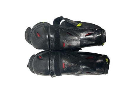 Used Bauer VAPOR 3X Junior Shin Guards Black 11" 11847-S000028048