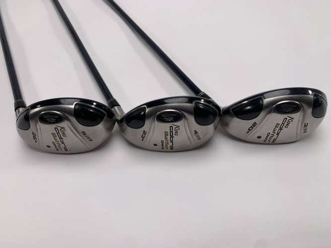 Cobra Baffler DWS Hybrid Set 3 5 4 20* 26* 23* Aldila VS Proto HL By You Mens RH