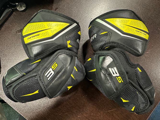 Junior Small Bauer Supreme 3S Elbow Pads (Used)