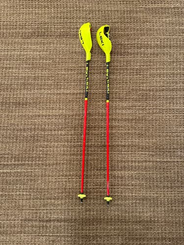 Leki Slalom Ski Poles with Guards 120cm (Used)