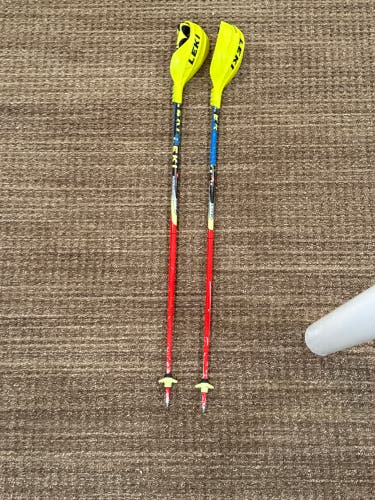 Leki Slalom Ski Poles with Guards 110cm (Used)