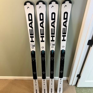 Women's 2024 Racing 158 cm HEAD World Cup Rebels e.SL Skis Without Bindings (Used)