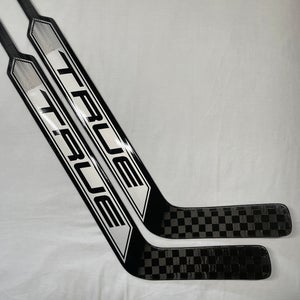 NEW True HZRDUS 7X4 Goalie Sticks, 25”, Black/Gray, Regular Hand - 2 Pack