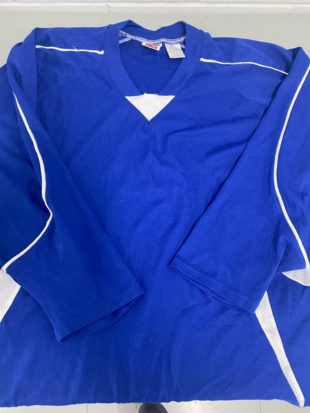 XL blue practice jersey