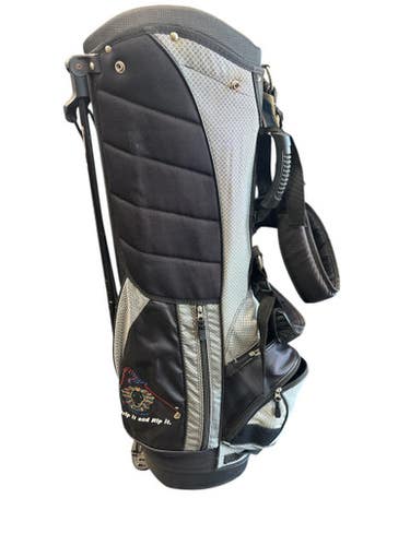 Used JOHN DALY Mens Stand Bag Black 11850-S000020985