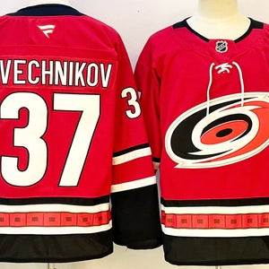 Carolina Hurricanes Andrei Svechnikov Ice Hockey Jersey 37 Size 52