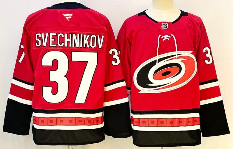 Carolina Hurricanes Andrei Svechnikov Ice Hockey Jersey 37 Size 52
