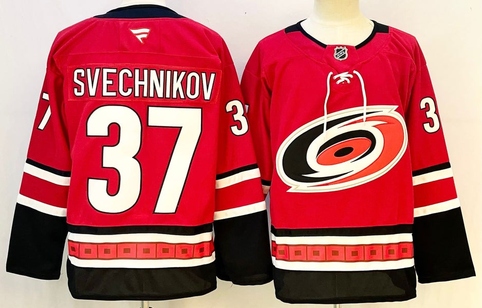 Carolina Hurricanes Andrei Svechnikov Ice Hockey Jersey 37 Size 52