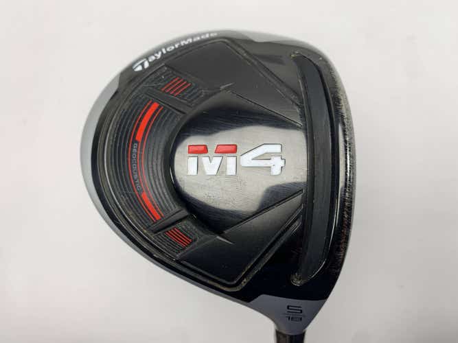 TaylorMade M4 5 Fairway Wood 18* Fujikura Atmos Regular Mens RH