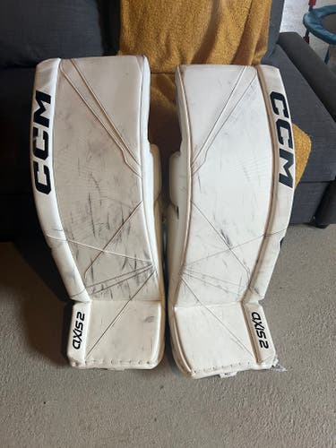 34" CCM Axis 2 Pro Goalie Leg Pads (Used)