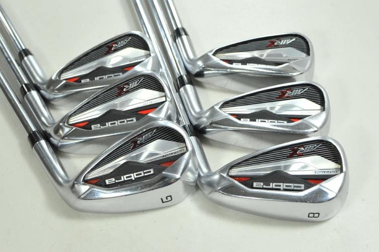 Cobra Air-X 2022 5-6,8-PW,GW Iron Set Right Regular Flex Ultralite Steel #183746