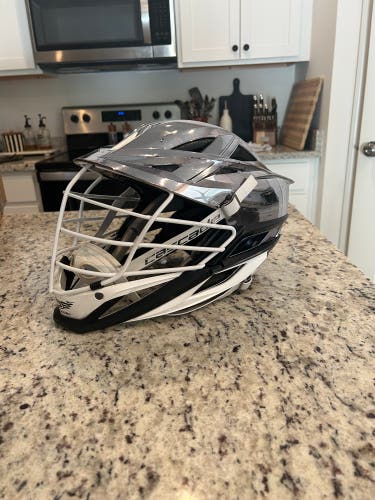 Silver Chrome Cascade XRS Helmet
