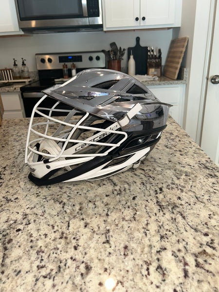 Silver Chrome Cascade XRS Helmet