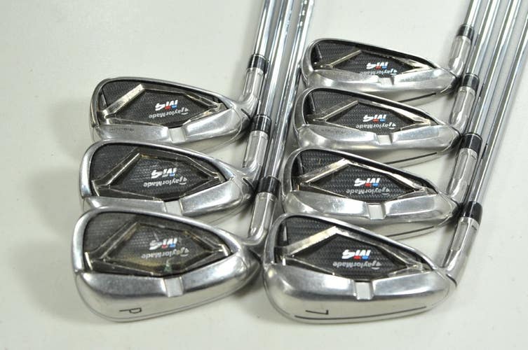 LEFT HANDED TaylorMade M4 4-PW Iron Set Stiff Flex XP 100 S300 Steel #195646