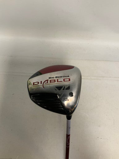 Used Callaway BIG BERTHA DIABLO DRAW Mens Driver RH 10.0 Degree 11823-S000033107