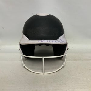 Used RIP-IT VICJ-TTM-B Batting Helmet w/Mask White SM 11823-S000033102