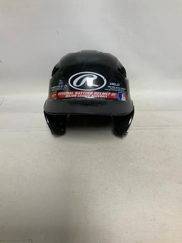 Used Rawlings VELO Batting Helmet No Mask Black LG 11823-S000033101