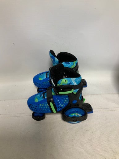 Used RollerDerby 3 WHEEL ADJ 11-2 Child Rec Fitness Skates Royal Blue Adjustable 11823-S000033095