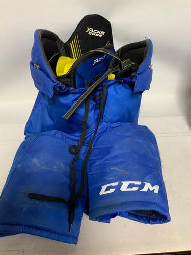 Used CCM TACKS 5092 Junior Pant Royal Blue LG 11823-S000033093