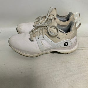 Used Foot Joy FTF+ Mens Golf Shoes White Senior 10 11823-S000033097
