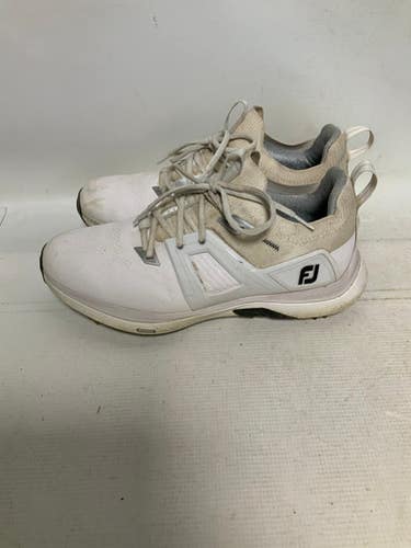 Used Foot Joy FTF+ Mens Golf Shoes White Senior 10 11823-S000033097