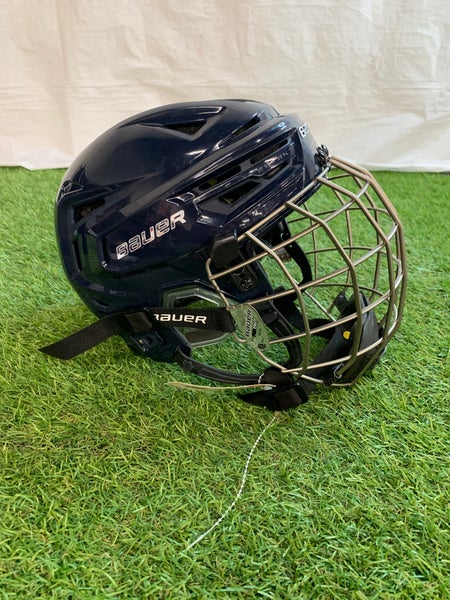 Blue Small Bauer Re-Akt 150 Helmet (Used)