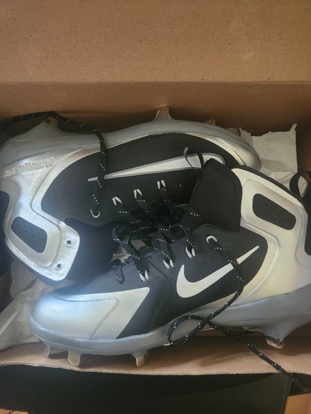 Black Men's Size M 8.0 (W 9.0) Nike Metal (New)