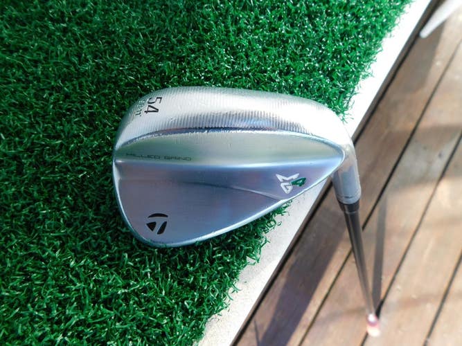 TaylorMade Milled Grind MG4 54.11SB* Sand Wedge w/ KBS MAX 85g Stiff Flex