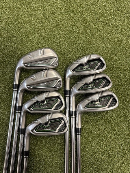 LH TaylorMade RBZ Iron Set 4-PW (7 Clubs) | Regular Flex Steel RBZ | Left-Handed
