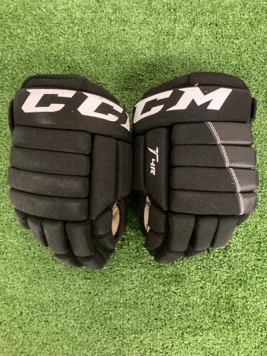 Black Junior CCM HGT4R Gloves 10" (Used)