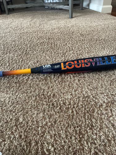 2025 Louisville Slugger Select PWR Hybrid USABat Certified Bat (-10)  21 oz 31" (Used)