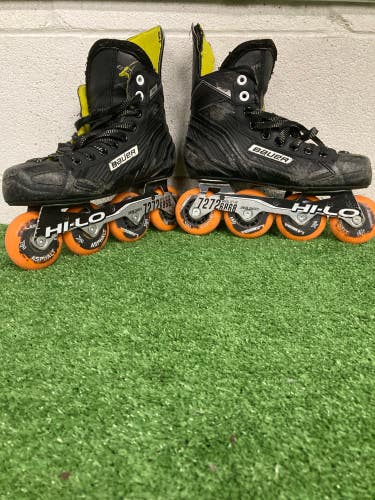 Junior Bauer RS Inline Skates Regular Width Size 4.5 (Used)