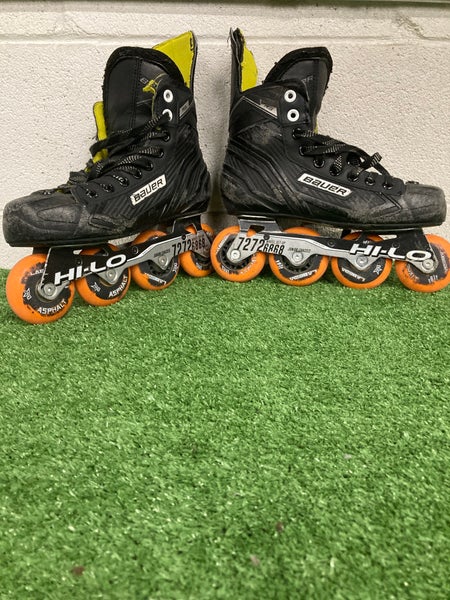 Junior Bauer RS Inline Skates Regular Width Size 4.5 (Used)