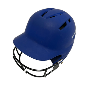 Used Demarini PARADOX Batting Helmet w/Mask Royal Blue One Size 11692-S000139242
