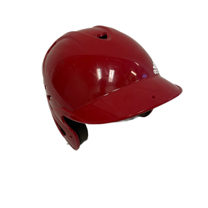 Used Adidas ADJUSTABLE Batting Helmet No Mask Red One Size 11692-S000139241