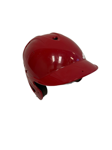 Used Adidas ADJUSTABLE Batting Helmet No Mask Red One Size 11692-S000139241