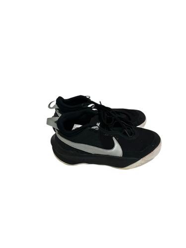 Used Nike TEAM HUSTLE Basketball Shoes Y Black Junior 05.5 11692-S000139263