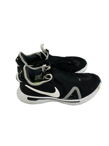 Used Nike PG 4 Basketball Shoes M Black Senior 10.5 11692-S000139261