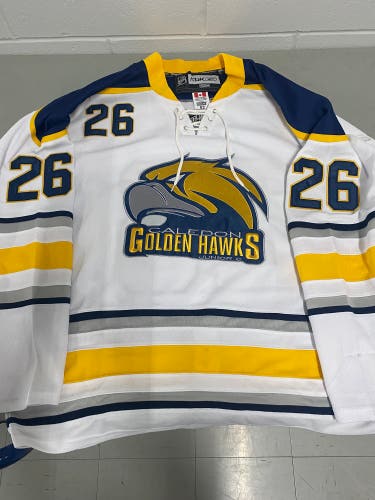 Caledon Golden Hawks game jersey #26