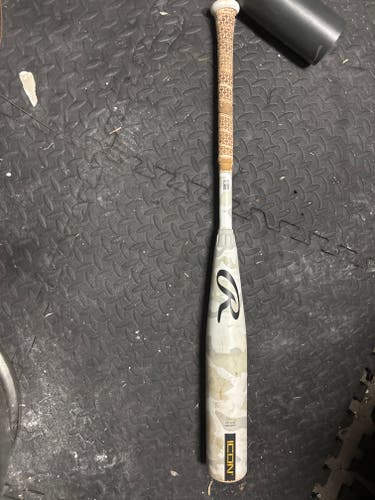 2025 Rawlings Icon Composite Bat USSSA Certified (-5) 25 oz 30" (Used)