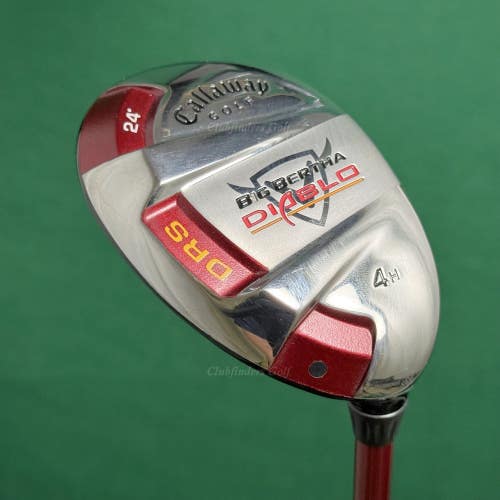 Callaway Big Bertha Diablo DRS 24 4H Hybrid Callaway H60-R Graphite Regular
