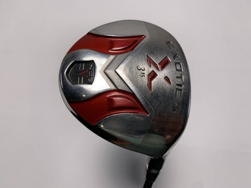 Tour Edge Exotics XCG-V 3 Fairway Wood 15* Aldila Voodoo SVS7 Stiff RH