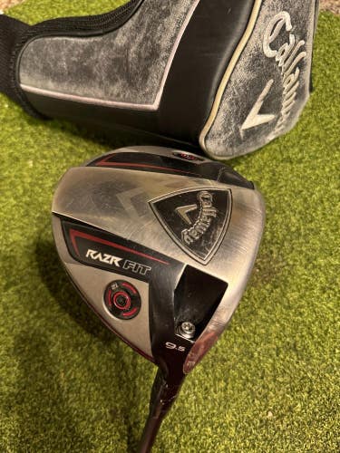Callaway Razr Fit 9.5* Driver, RIP NV Stiff Flex, RH