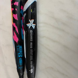 DeMarini Zoa Glitch Composite USSSA Certified Bat (-5) 27 oz 32" (Used)