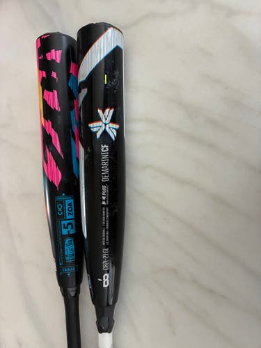 DeMarini Zoa Glitch Composite USSSA Certified Bat (-5) 27 oz 32" (Used)