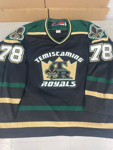 Temiscaming Royals XL game jersey (NEW)