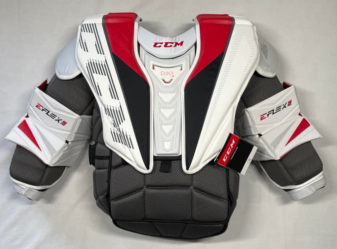 NEW CCM EFlex 5 Pro Goalie Chest Protector, Sr XL