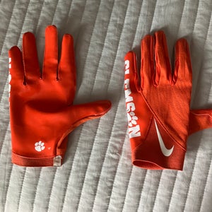 Orange Clemson Player exclusive XXL Nike Vapor Jet 7.0 Gloves (New)