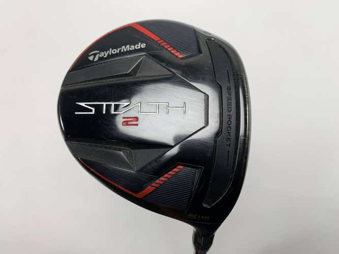 TaylorMade Stealth 2 5 Fairway Wood 18* Fujikura Ventus Red TR 5R Regular RH