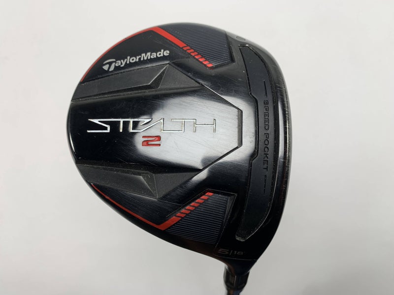 TaylorMade Stealth 2 5 Fairway Wood 18* Fujikura Ventus Red TR 5R Regular RH
